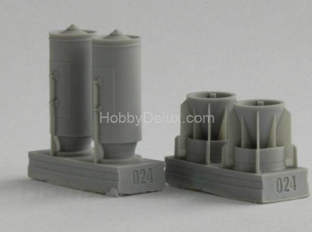 РБК-500 ШОАБ-05 разовая бомбовая кассета снаряженная шариковыми осколочными авиабомбами (в комплекте две кассеты). AMC48024