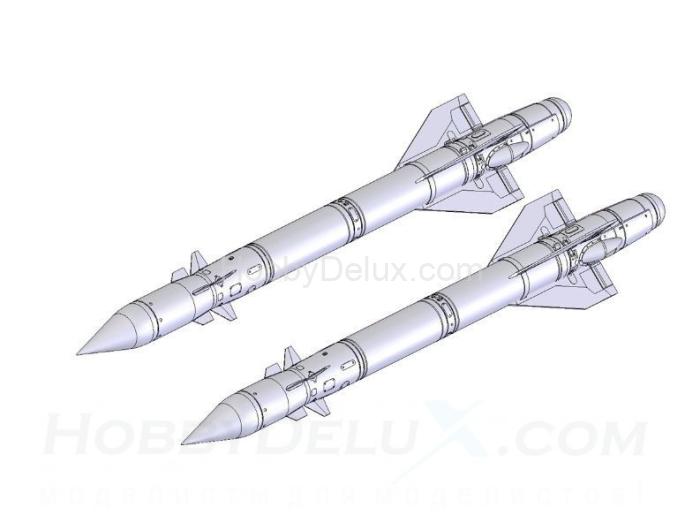 Авиационная управляемая ракета Х-25МП2 с пусковой АПУ-68УМ2 AMC72229