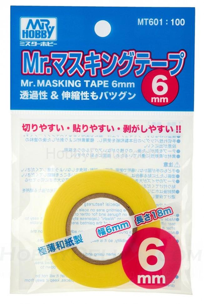 Маскировочный скотч Mr. Hobby Mr. Masking Tape 6mm MT-601