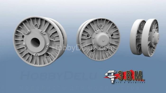 Опорные катки Т-10 М1:35 RS35013