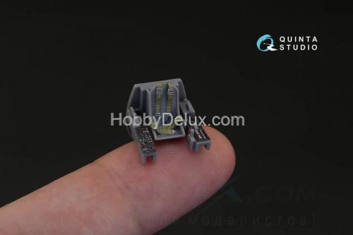 3D Декаль интерьера кабины F4U-1 Corsair , Bird cage, для модели Tamiya