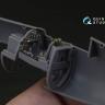 3D Декаль интерьера кабины F4U-1 Corsair , Bird cage, для модели Tamiya QD72023