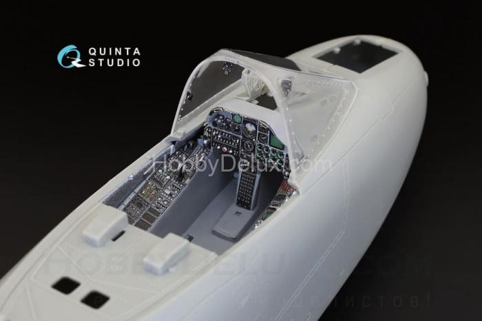 3D Декаль интерьера кабины A-10A для модели Трубач QD32008