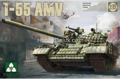 Takom 2042 Российский средний танк Тип-(55) AMV