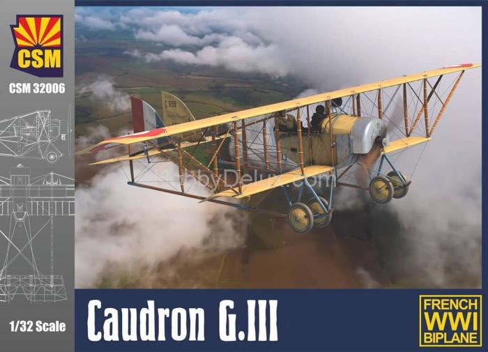 Сборная модель Caudron G.III CSM32006