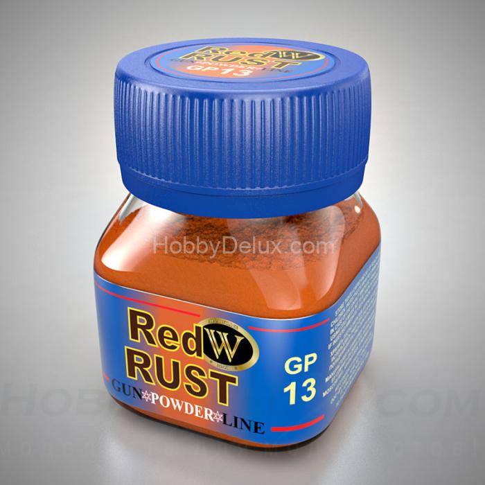 WILDER GP-13 Сухой пигмент - КРАСНАЯ РЖАВЧИНА HDF-GP-13