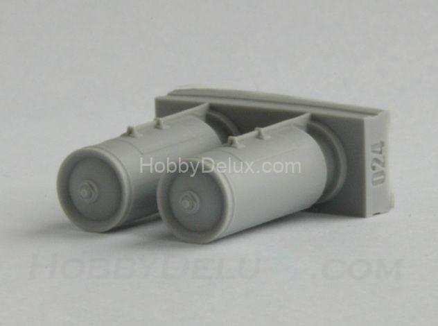 РБК-500-255 ПТАБ-10-5 разовая бомбовая кассета с ящиком для пороховых зарядов (в комплекте две кассеты и ящик). AMC48024-1