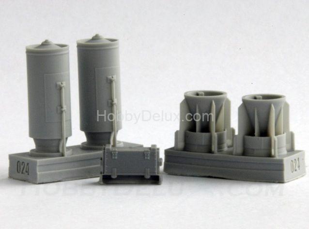 РБК-500-255 ПТАБ-10-5 разовая бомбовая кассета с ящиком для пороховых зарядов (в комплекте две кассеты и ящик). AMC48024-1