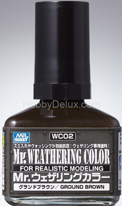 MR.WEATHERING COLOR WC02 - GROUND BROWN WC02