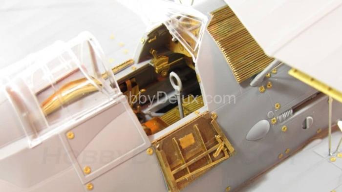 Набор фототравления для сборной модели Gloster Gladiator (интерьер) МД032212