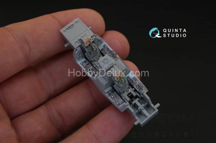 3D Декаль интерьера кабины F-14A для модели GWH QD72025