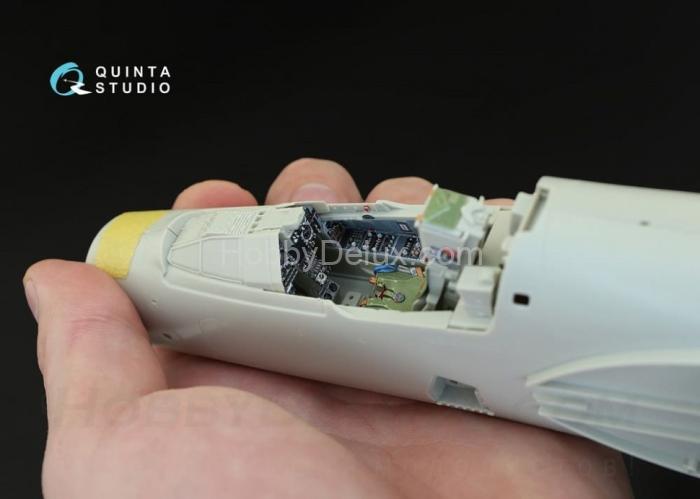 3D Декаль интерьера кабины Mirage 2000C для модели Kitty Hawk QD32009