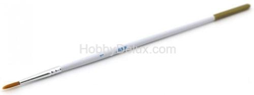 Кисть из синтетического волоса, круглая № 1, 1 шт.