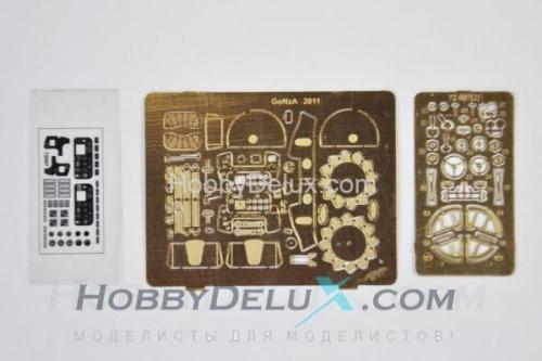 Набор для деталировки сборной модели Ла-5