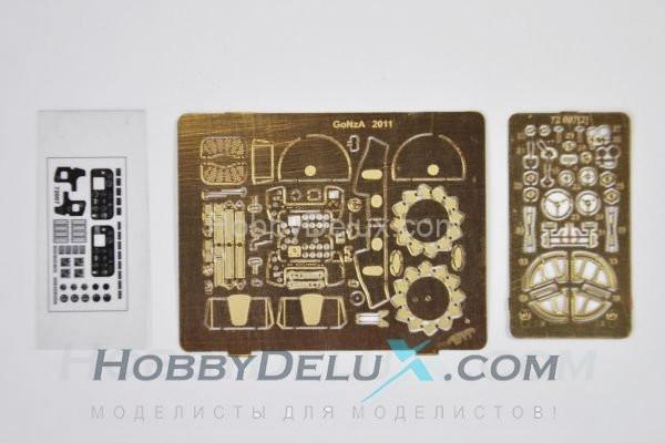 Набор для деталировки сборной модели Ла-5 GON72007