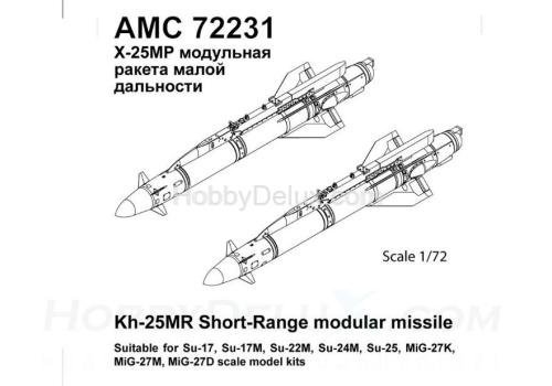 Авиационная управляемая ракета Х-25МР с пусковой АПУ-68УМ2