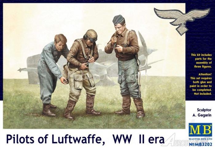 Pilots of Luftwaffe, WW II MB3202