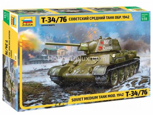 Советский средний танк Т-34/76 образца 1942 г.