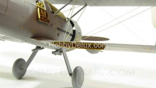 Набор фототравления для сборной модели Gloster Gladiator (экстерьер)
