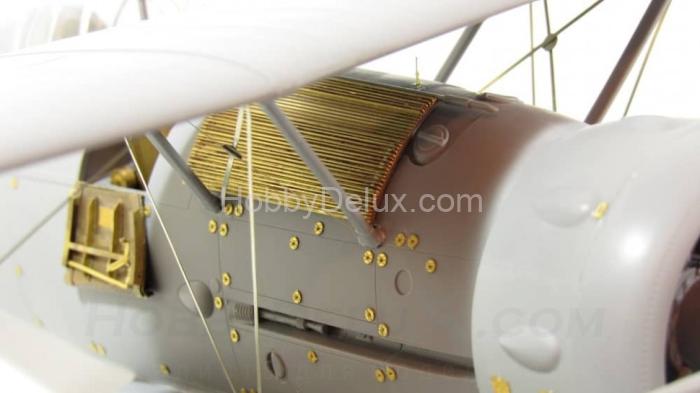 Набор фототравления для сборной модели Gloster Gladiator (экстерьер) МД032213