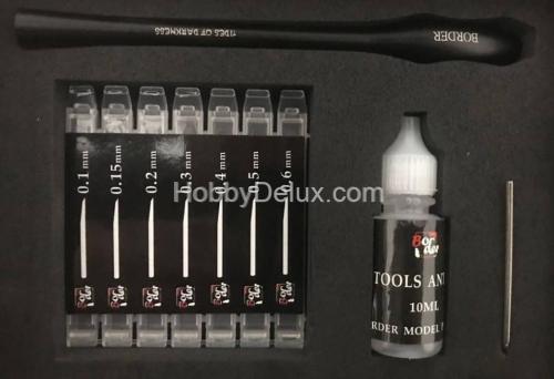 Border Model BD0052 Скрайбер черный REPLACEMENT LINE ENGRAVER TIDES OF DARKNESS (BLACK)