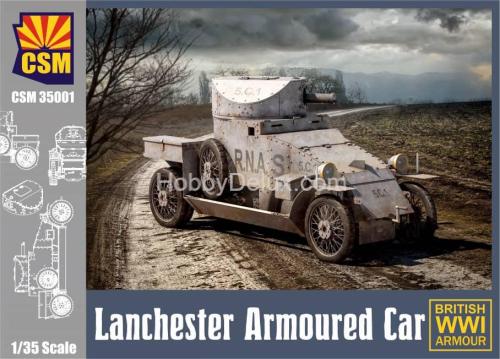 Сборная модель Lanchester Armoured Car