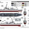 I Love Kit 62010 1:200 Эскадренный миноносец USS Pinckney (DDG-91) 