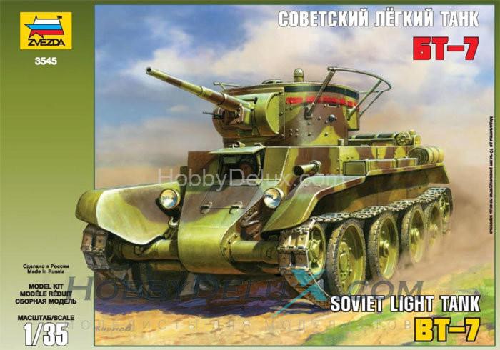 Советский легкий танк  БТ-7 ZV3545