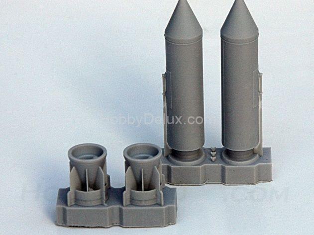 РБК-500 БЕТАБ, разовая бомбовая кассета калибра 500 кг в снаряжении бетонобойными боевыми элементами (в комплекте две РБК-500). AMC48026