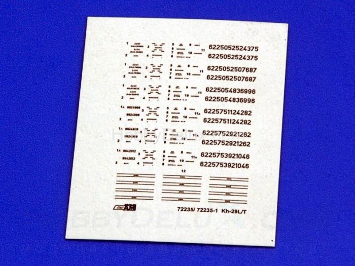 Авиационная управляемая ракета Х-29Т с пусковой АКУ-58-1 AMC72235