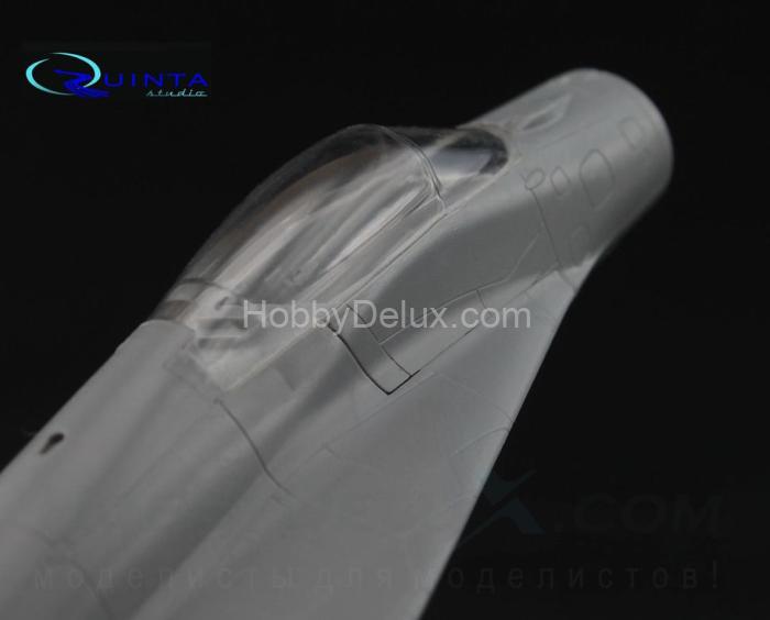 Набор остекления МиГ-29, 2 шт (для моделей Звезда 7278 и 7309) QC72002