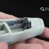 3D Декаль интерьера кабины Mirage 2000B для модели Kitty Hawk QD32011