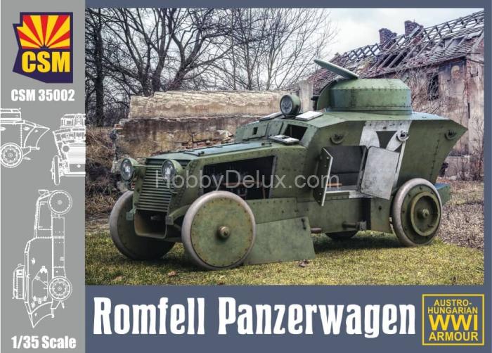 Сборная модель Romfell Panzerwagen CSM35002