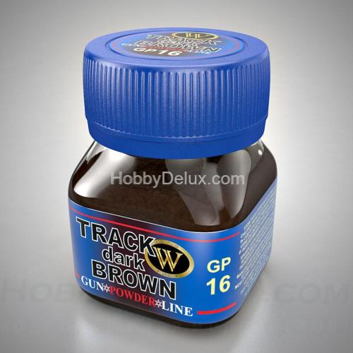 WILDER GP-16 Сухой пигмент - ТЁМНО-КОРИЧНЕВЫЙ ДЛЯ ТРАКОВ