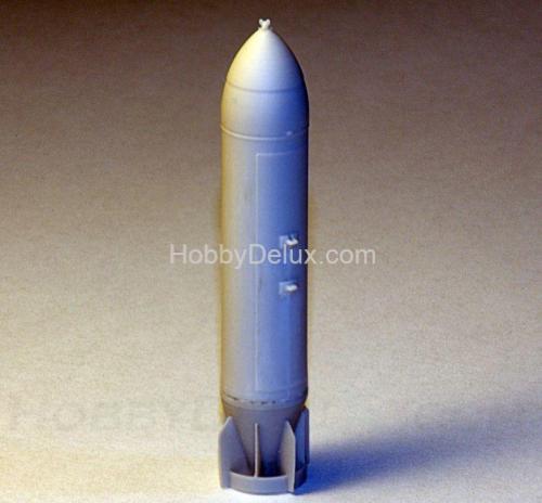 РБК-500 АО-2,5 РТМ, разовая бомбовая кассета калибра 500 кг в снаряжении осколочными боевыми элементами. (в комплекте две РБК-500).