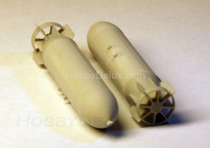 РБК-500 АО-2,5 РТМ, разовая бомбовая кассета калибра 500 кг в снаряжении осколочными боевыми элементами. (в комплекте две РБК-500). AMC48027