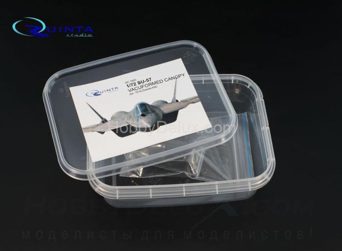 Набор остекления Су-57, 2 шт (для модели Звезда 7319) QC72003
