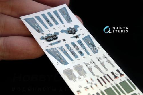 3D Декаль интерьера кабины Су-30СМ