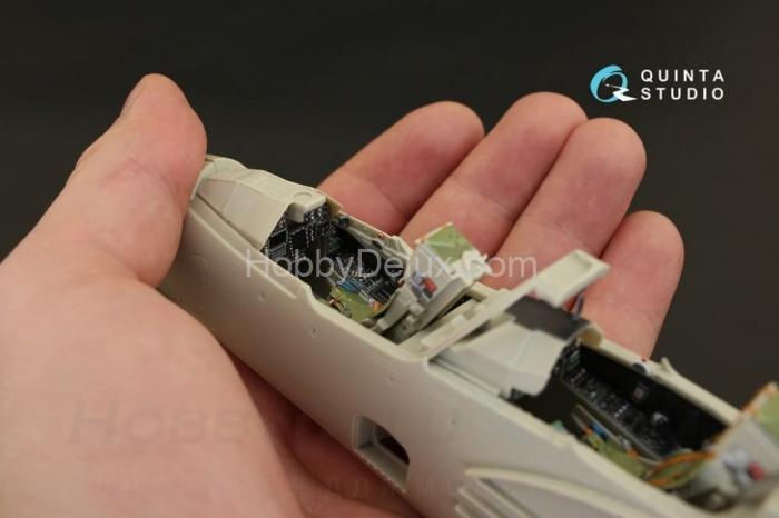 3D Декаль интерьера кабины Mirage 2000D для модели Kitty Hawk QD32012