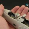 3D Декаль интерьера кабины Mirage 2000D для модели Kitty Hawk QD32012