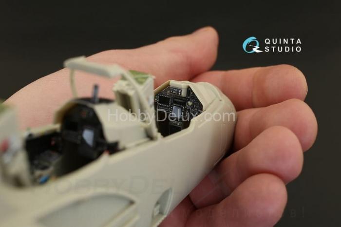 3D Декаль интерьера кабины Mirage 2000D для модели Kitty Hawk QD32012