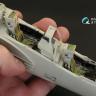3D Декаль интерьера кабины Mirage 2000D для модели Kitty Hawk QD32012