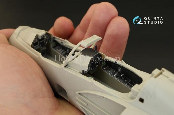 3D Декаль интерьера кабины Mirage 2000D для модели Kitty Hawk QD32012