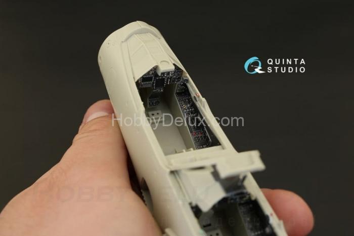 3D Декаль интерьера кабины Mirage 2000D для модели Kitty Hawk QD32012