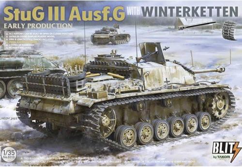 Takom 8010 StuG III Ausf.G With Winterketten (Early Production)