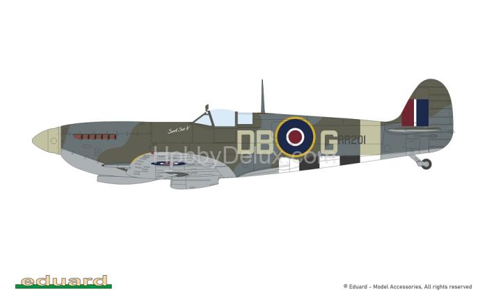 Сборная модель Spitfire Mk.IXe ProfiPACK Edition ED8288