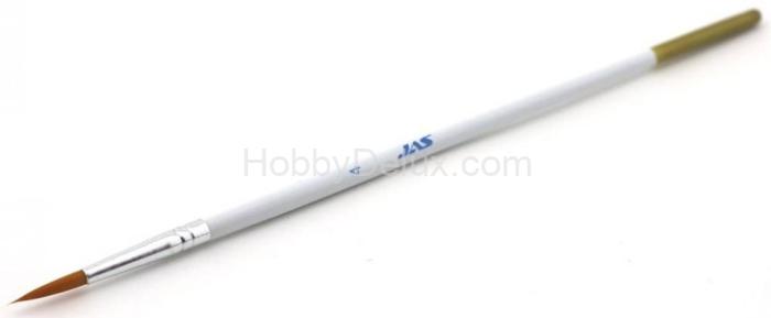 Кисть из синтетического волоса, круглая № 4, 1 шт. JAS3609_1