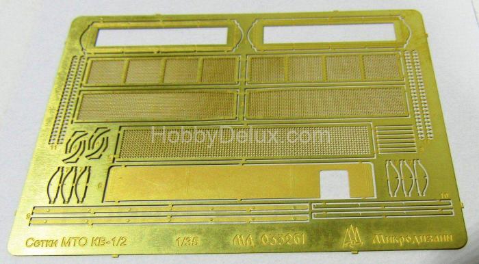 Набор фототравления для КВ-1. Основной набор МД035262