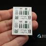 3D Декаль интерьера кабины МиГ-31Б 1/72 QD72014