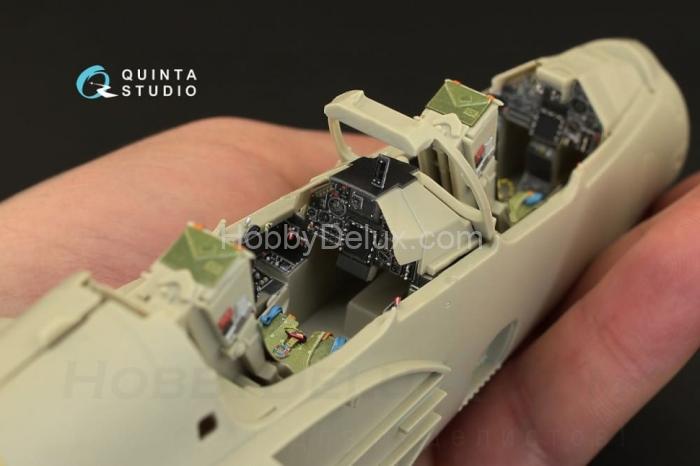 3D Декаль интерьера кабины Mirage 2000N для модели Kitty Hawk QD32013